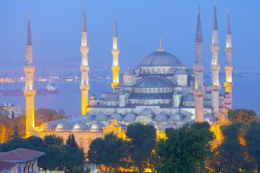 İstanbul Sultanahmet Camii.' İstanbul, Türkiye.