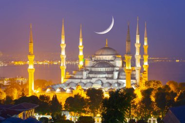 İstanbul Sultanahmet Camii.' İstanbul, Türkiye.