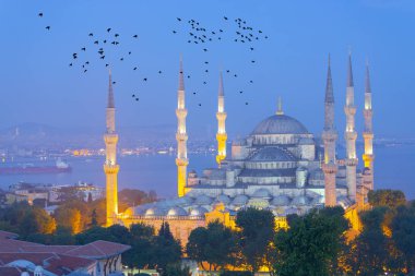 İstanbul Sultanahmet Camii.' İstanbul, Türkiye.