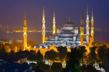 İstanbul Sultanahmet Camii.' İstanbul, Türkiye.