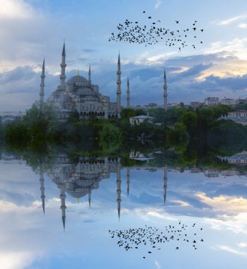 İstanbul Sultanahmet Camii.' İstanbul, Türkiye.