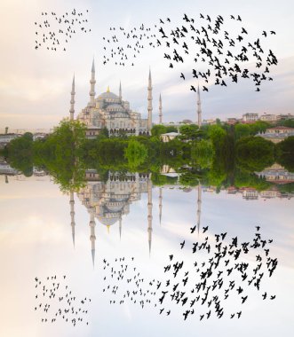 İstanbul Sultanahmet Camii.' İstanbul, Türkiye.