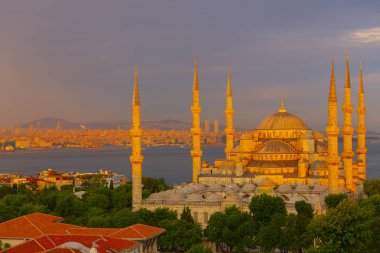 İstanbul Sultanahmet Camii.' İstanbul, Türkiye.