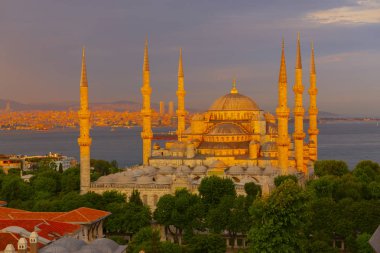 İstanbul Sultanahmet Camii.' İstanbul, Türkiye.