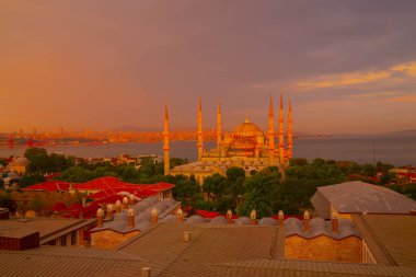 İstanbul Sultanahmet Camii.' İstanbul, Türkiye.