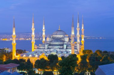İstanbul Sultanahmet Camii.' İstanbul, Türkiye.