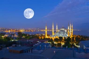 İstanbul Sultanahmet Camii.' İstanbul, Türkiye.