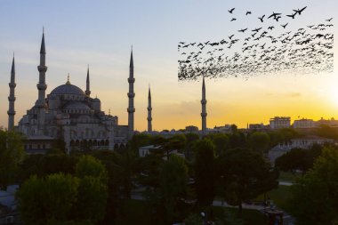 İstanbul Sultanahmet Camii.' İstanbul, Türkiye.