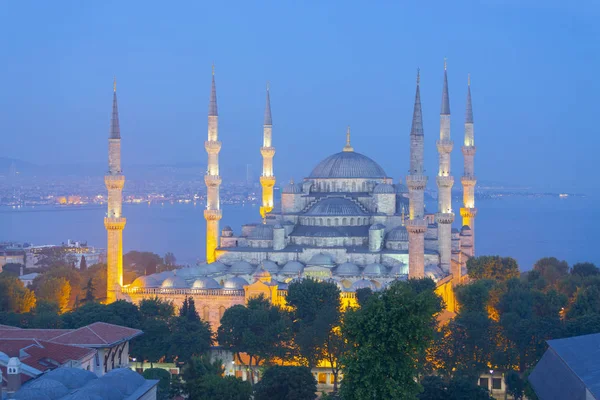 Голубая Мечеть Sultanahmet Camii Стамбуле Стамбул Турция — стоковое фото