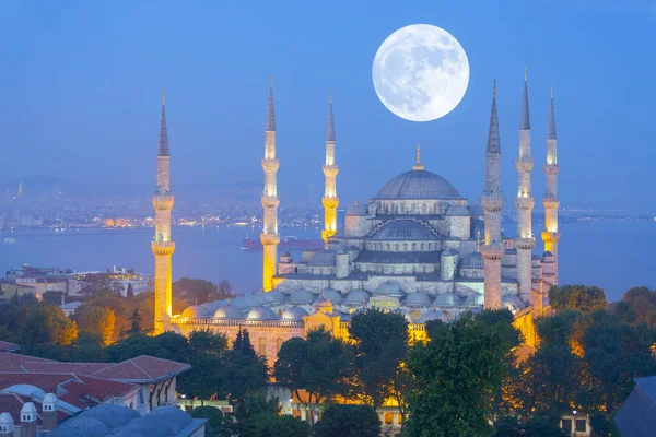Błękitny Meczet Sultanahmet Camii Stambule Izmir — Zdjęcie stockowe