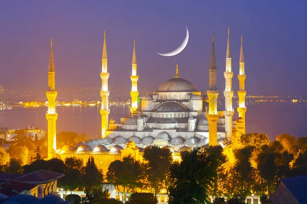 Błękitny Meczet Sultanahmet Camii Stambule Izmir — Zdjęcie stockowe