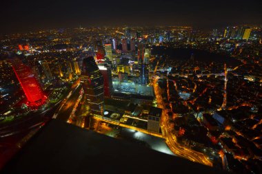 Gece Boğaziçi Köprüsü İstanbul / Türkiye