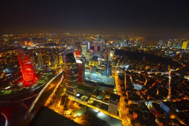 Gece Boğaziçi Köprüsü İstanbul / Türkiye