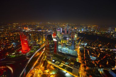 Gece Boğaziçi Köprüsü İstanbul / Türkiye