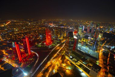 Gece Boğaziçi Köprüsü İstanbul / Türkiye