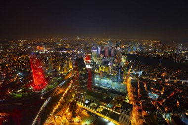Gece Boğaziçi Köprüsü İstanbul / Türkiye