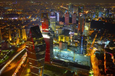 Gece Boğaziçi Köprüsü İstanbul / Türkiye