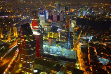 Gece Boğaziçi Köprüsü İstanbul / Türkiye