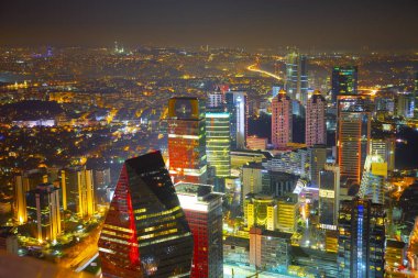 Gece Boğaziçi Köprüsü İstanbul / Türkiye