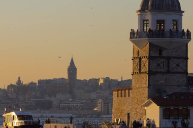 İstanbul gün batımı manzarası / Türkiye