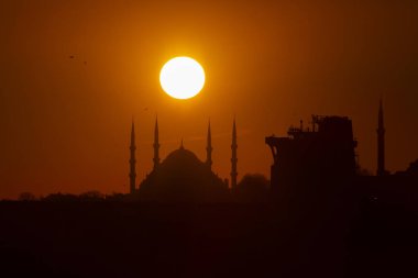 İstanbul gün batımı manzarası / Türkiye
