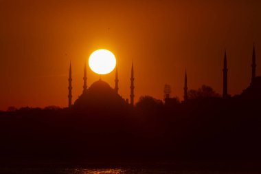 İstanbul gün batımı manzarası / Türkiye
