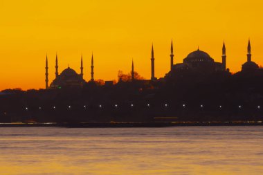 İstanbul gün batımı manzarası / Türkiye