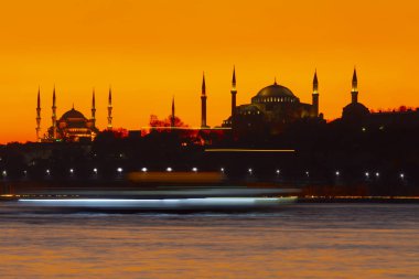İstanbul gün batımı manzarası / Türkiye