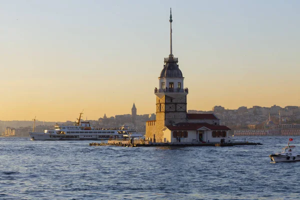 Istanbul Sonnenuntergang Ansichten Türkei — Stockfoto