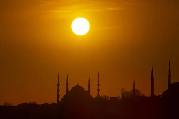 Istanbul Sunset Views Turkey — Stock Photo, Image