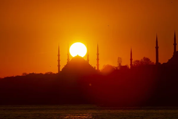 Istanbul Sunset Views Turquie — Photo