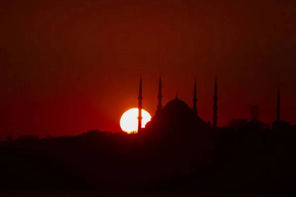 Istanbul Sunset Views Turquie — Photo