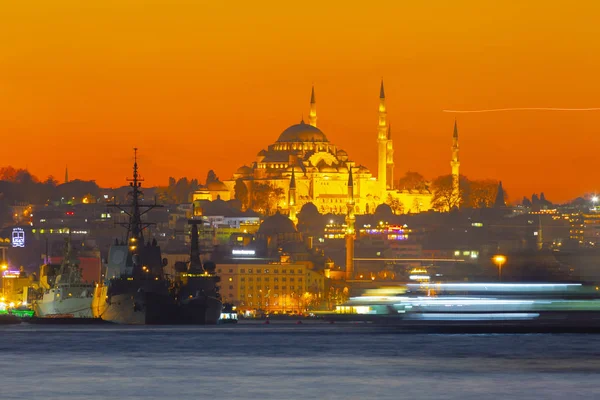 Istanbul Sunset Views Turquie — Photo