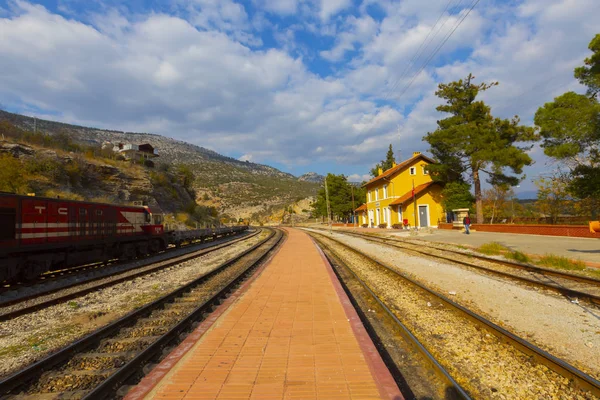 Železniční Stanice Adana Turecko — Stock fotografie