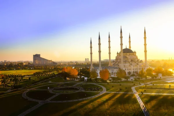 Sabanci Zentrale Moschee Adana Truthahn — Stockfoto