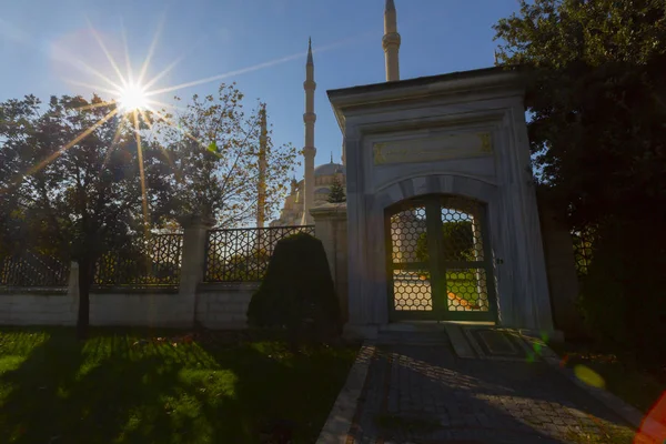 Mesquita Central Sabanci Adana Turquia — Fotografia de Stock