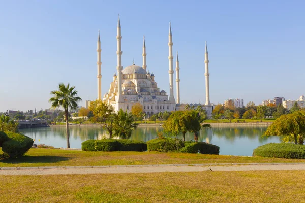 Sabanci Central Mosque Adana Turkije — Stockfoto