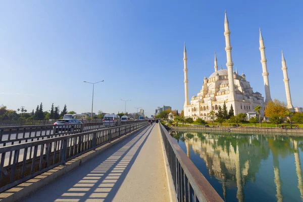 Sabanci Central Mosque Adana Turkije — Stockfoto