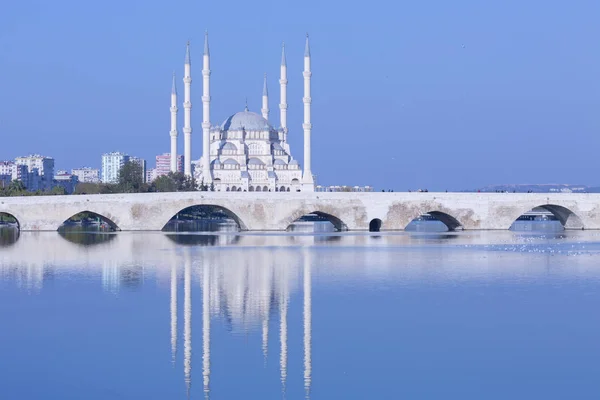 Sabanci Központi Mecset Adana Törökország — Stock Fotó