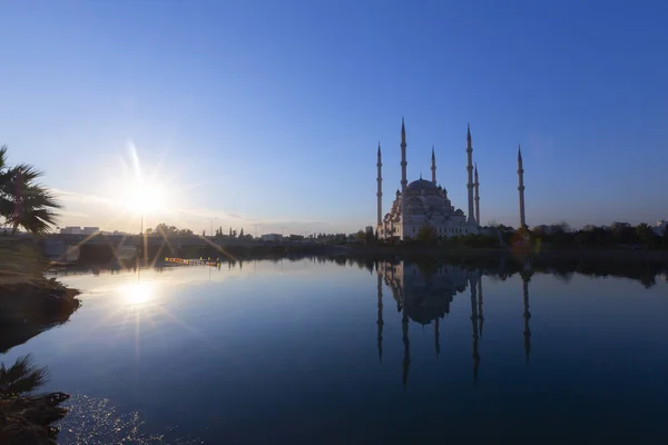Sabanci Central Mosque Adana Turkije — Stockfoto