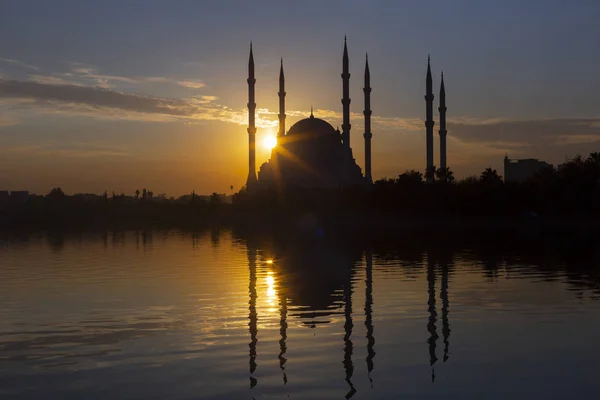 Sabanci Központi Mecset Adana Törökország — Stock Fotó