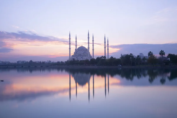 Sabanci Central Mosque Adana Turkije — Stockfoto