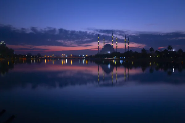 Sabanci Központi Mecset Adana Törökország — Stock Fotó