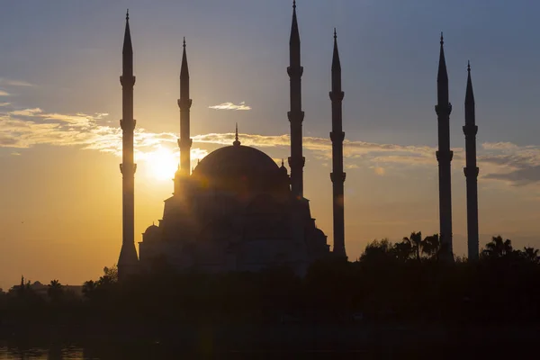 Sabanci Zentrale Moschee Adana Truthahn — Stockfoto