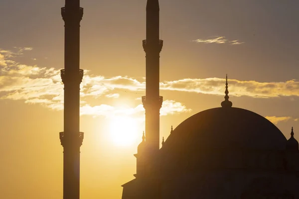 Sabanci Central Mosque Adana Turkiet — Stockfoto