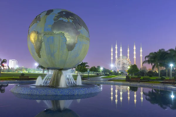 Mesquita Central Sabanci Adana Turquia — Fotografia de Stock