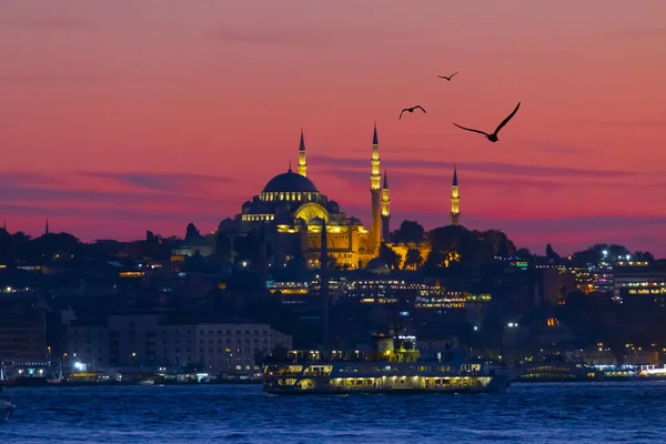 Suleymaniye Moskén Istanbul Turkiet — Stockfoto