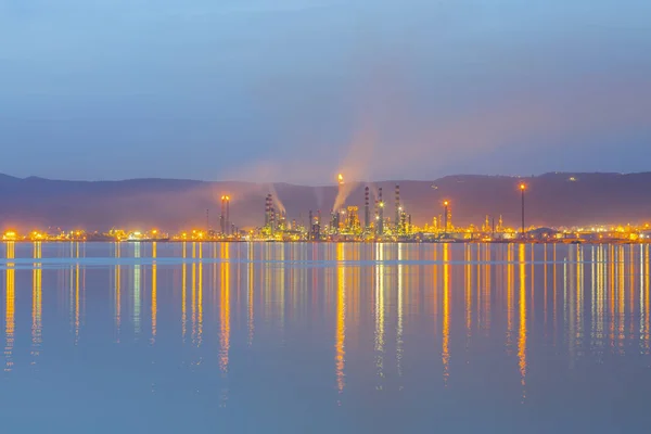 Refinaria Petróleo Tupras Izmit Tupras Maior Refinaria Petróleo Turquia — Fotografia de Stock