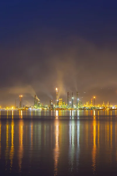 Refinaria Petróleo Tupras Izmit Tupras Maior Refinaria Petróleo Turquia — Fotografia de Stock