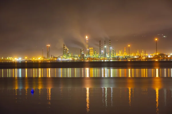 Tupras Izmit Petroleum Refinery Tupras Turkey Largest Oil Refinery — Stock Photo, Image